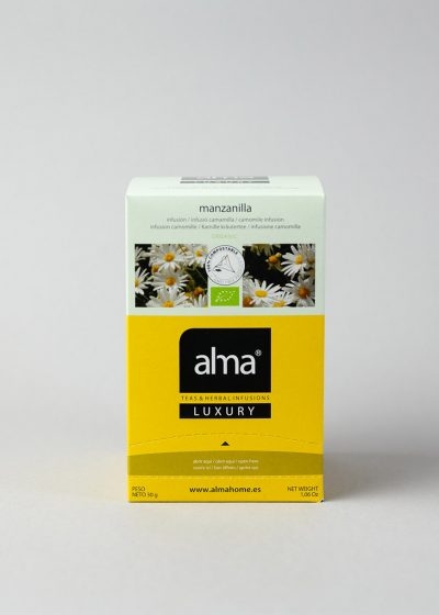 Kawacom's Ipanema Espresso alma tea manzanilla