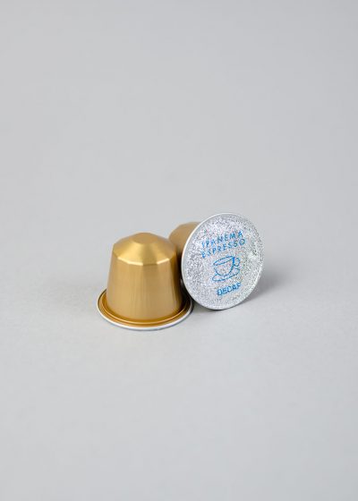 Kawacom's Ipanema Espresso capsules decaf