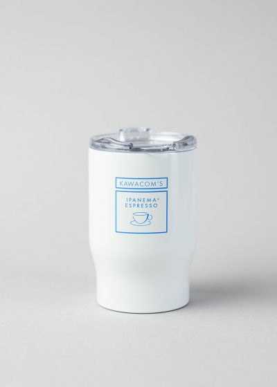Kawacom's Ipanema Espresso white thermo 350ml
